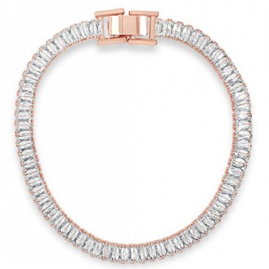 Absolute Absolute Rose Gold Crystal Bracelet Online