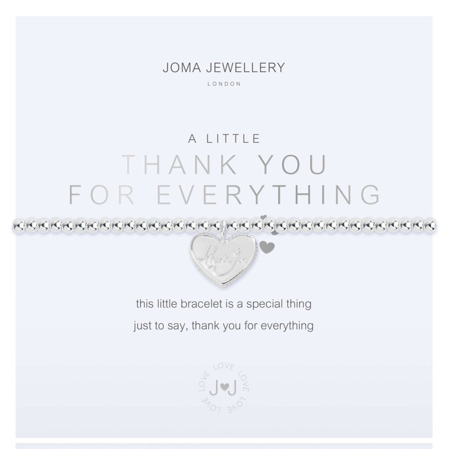 Joma Joma Thank You For Everything Bracelet New