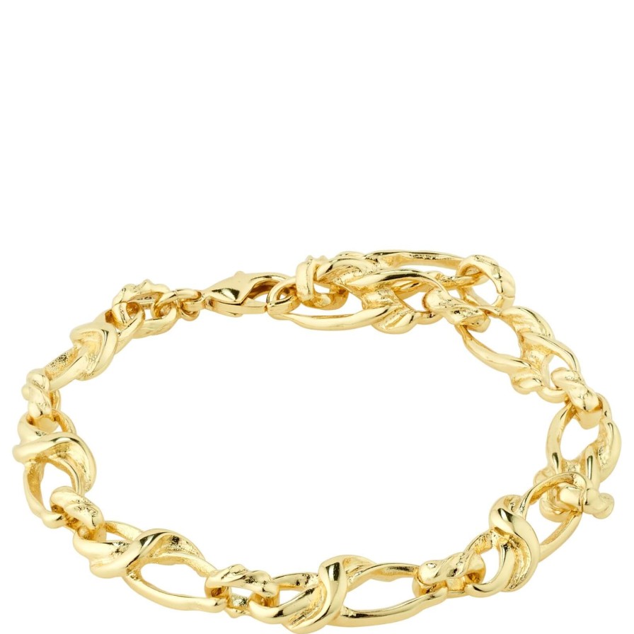 Pilgrim Pilgrim Rani Gold Twist Link Bracelet Online