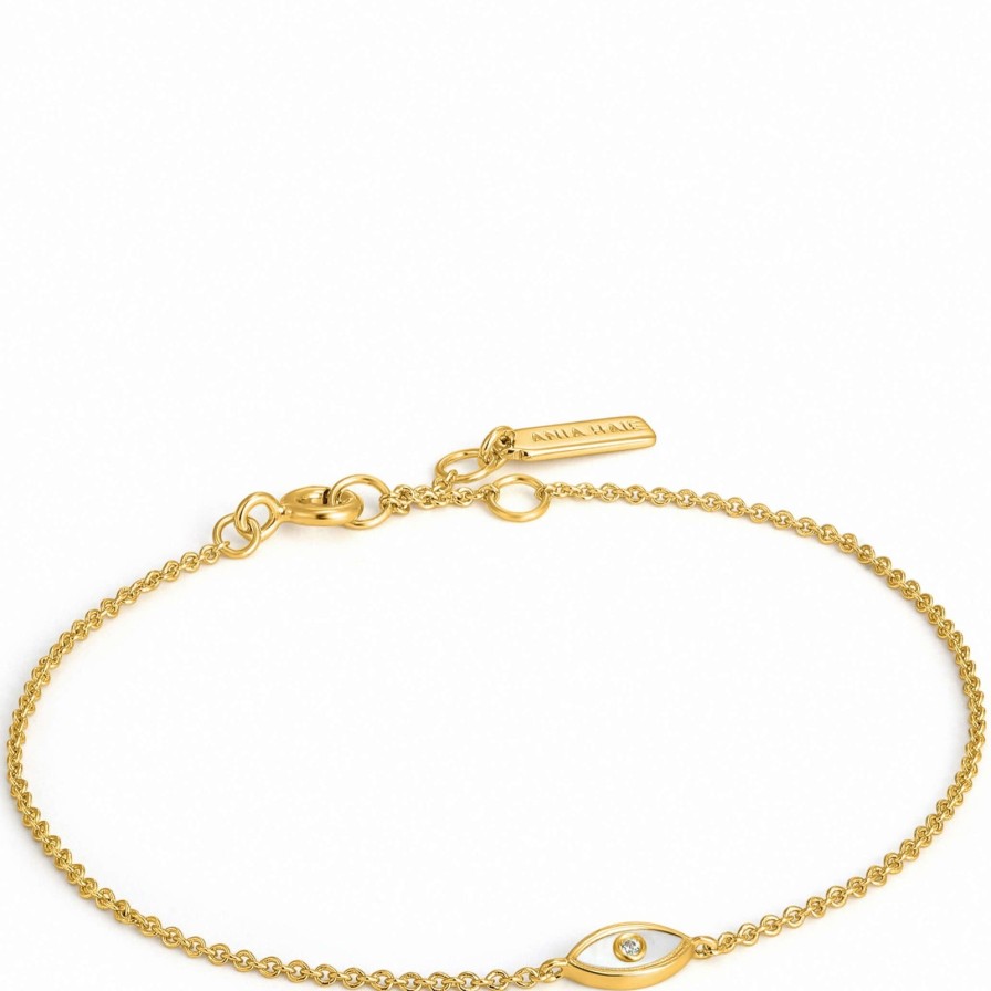 Ania Haie Ania Haie Wild Soul Evil Eye Gold Bracelet New