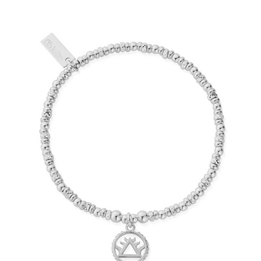 ChloBo Chlobo Fire Sparkle Disc Bracelet Hot