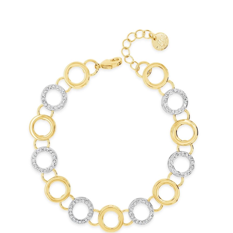 Absolute Absolute Gold & Silver Circle Bracelet Best