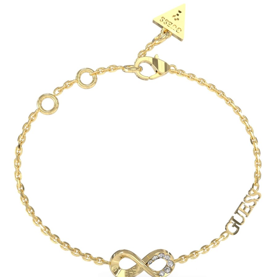 Guess Guess Gold Endless Dream Infinity Logo Bracelet Online