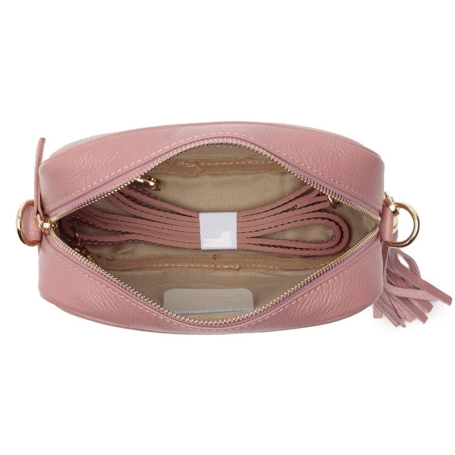 Elie Beaumont Elie Beaumont Dusty Rose Leather Bag Hot