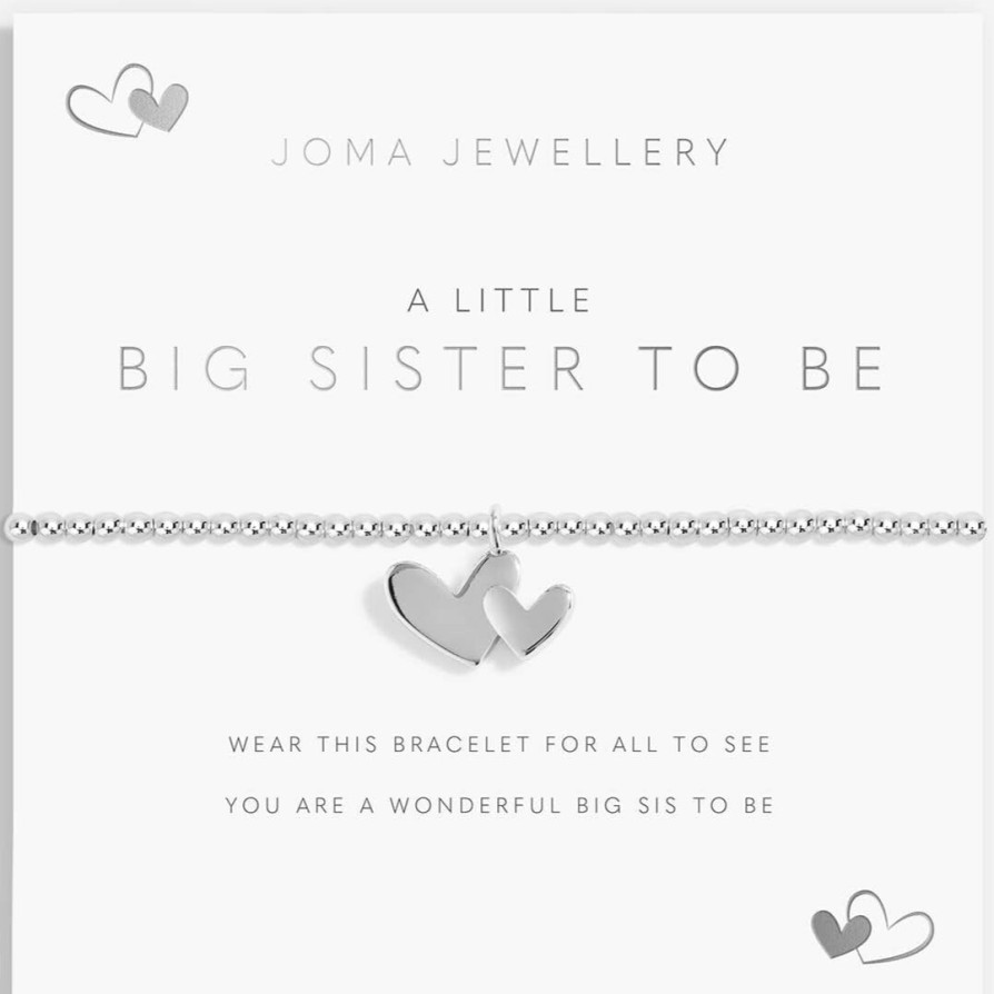 Joma Joma Kids Big Sister To Be Bracelet New