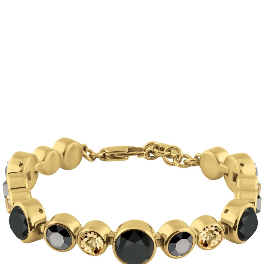 Dyrberg Kern Dyrberg Kern Calice Gold Bracelet - Black/Golden Online