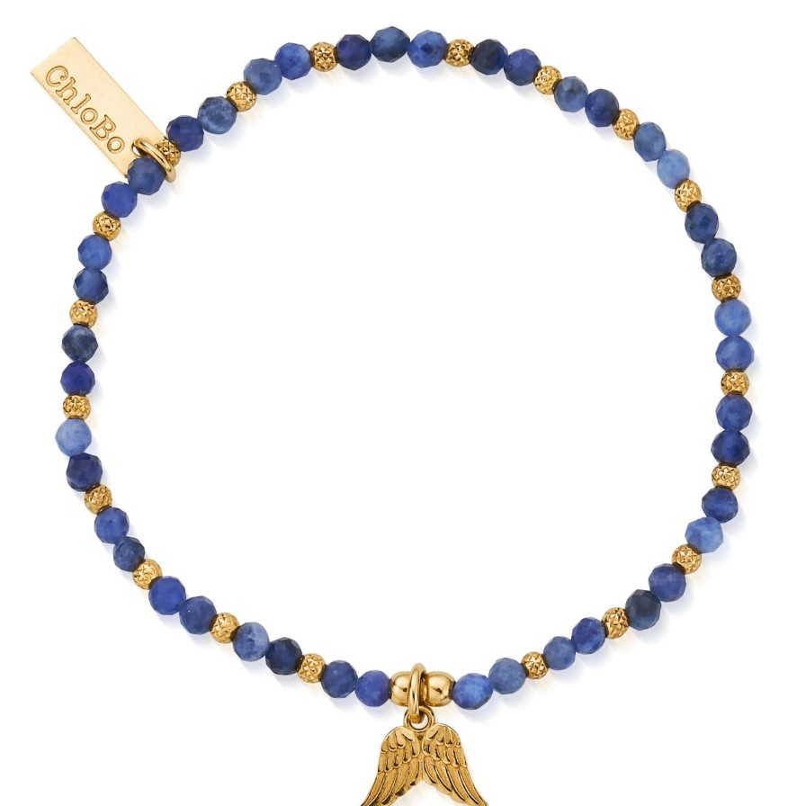 ChloBo Chlobo Guidance Sodalite Bracelet - Gold New