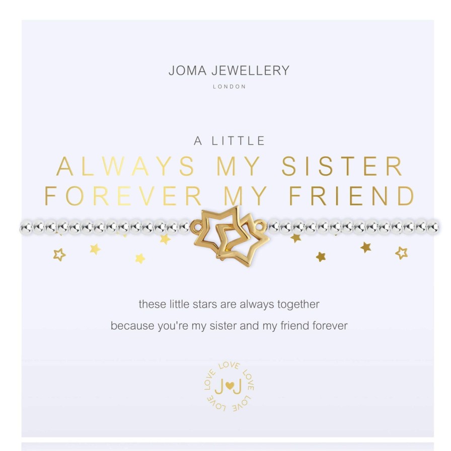 Joma Joma Always My Sister Forever My Friend Bracelet Hot