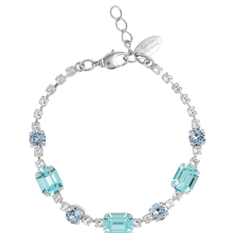 Caroline Svedbom Caroline Svedbom Silver Corinna Bracelet - Sea Breeze Combo Wholesale