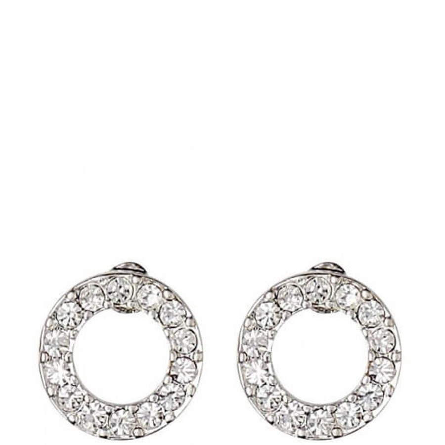 Pilgrim Pilgrim Victoria Silver Small Circle Earrings Hot