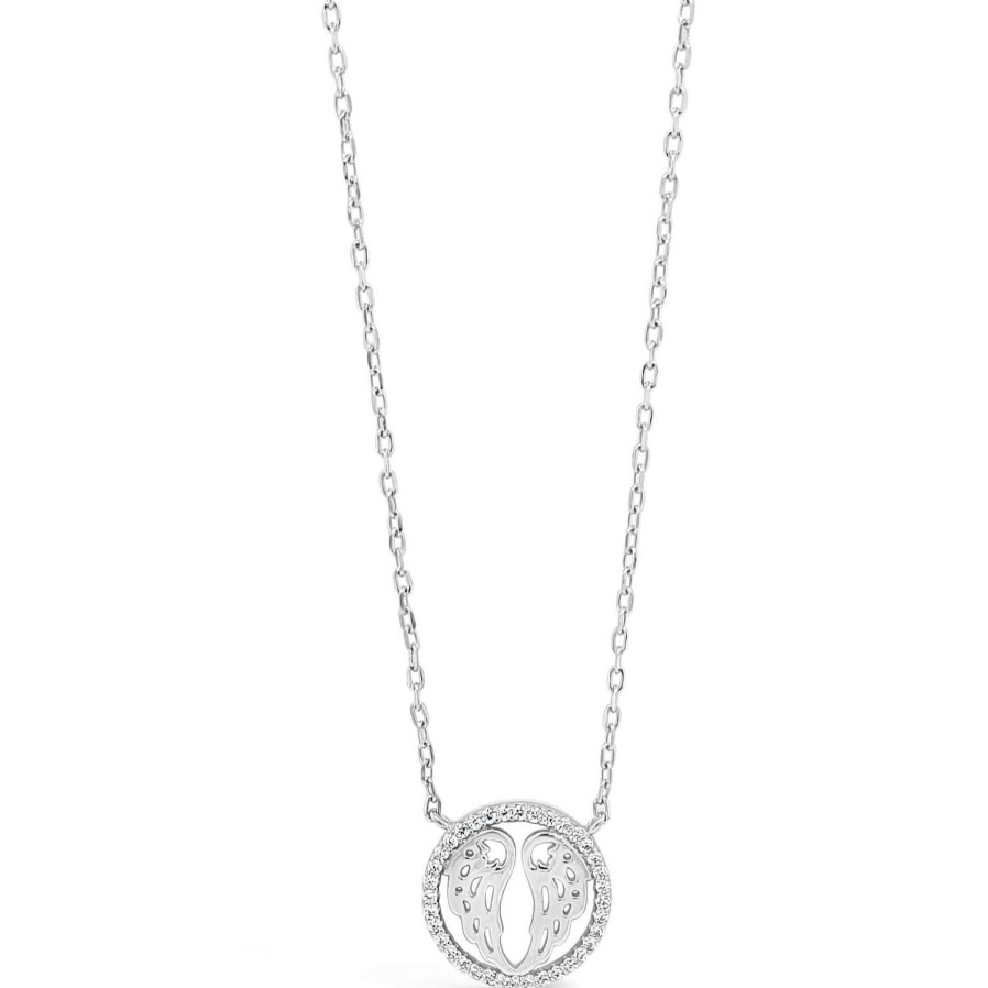 Absolute - Kids Absolute Kids Sterling Silver Angel Wing Necklace Online