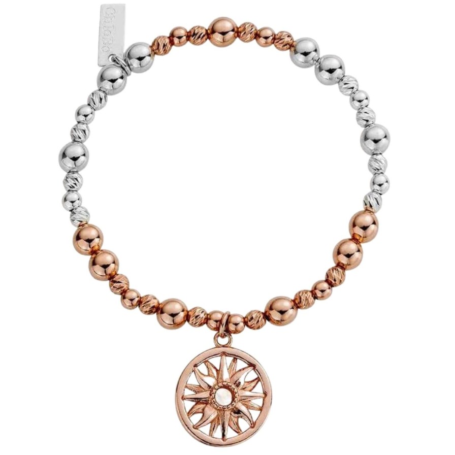 ChloBo Chlobo Sun Mandala Bracelet - Two Tone Wholesale