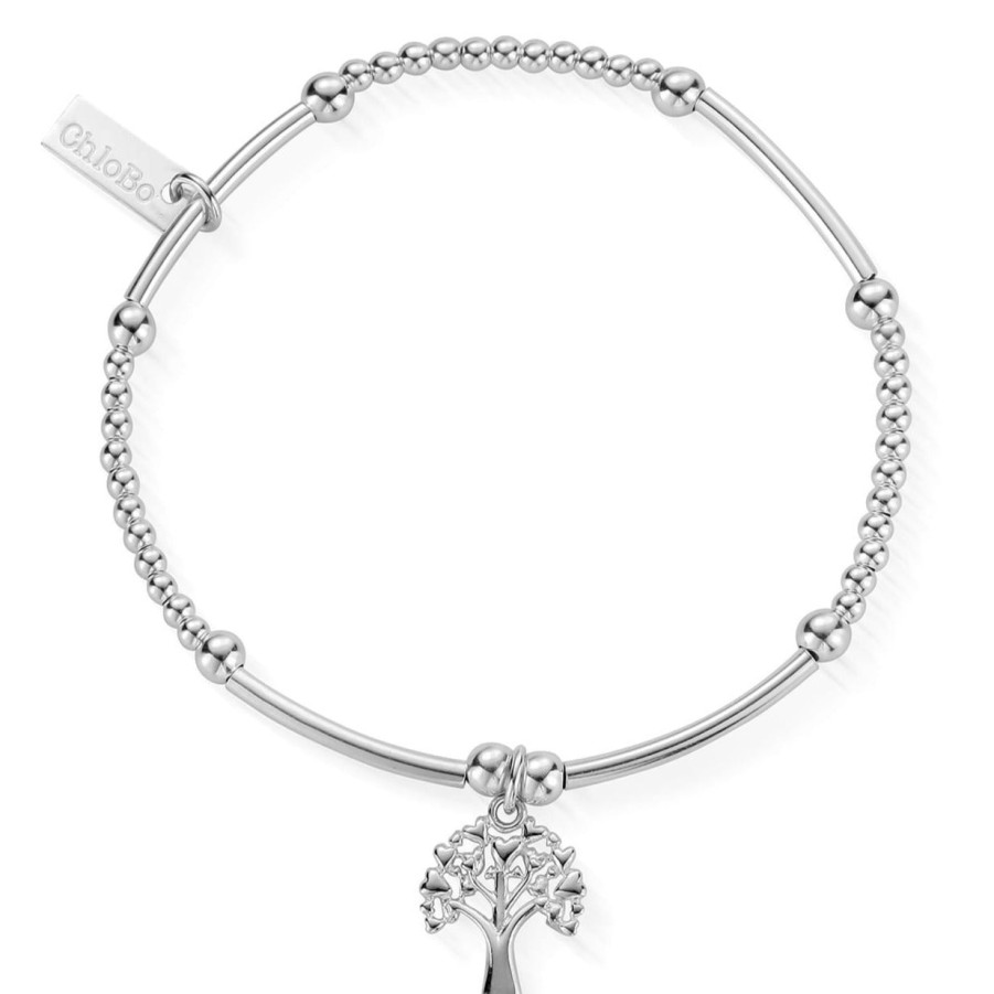 ChloBo Chlobo Mini Heart Tree Of Life Bracelet Wholesale