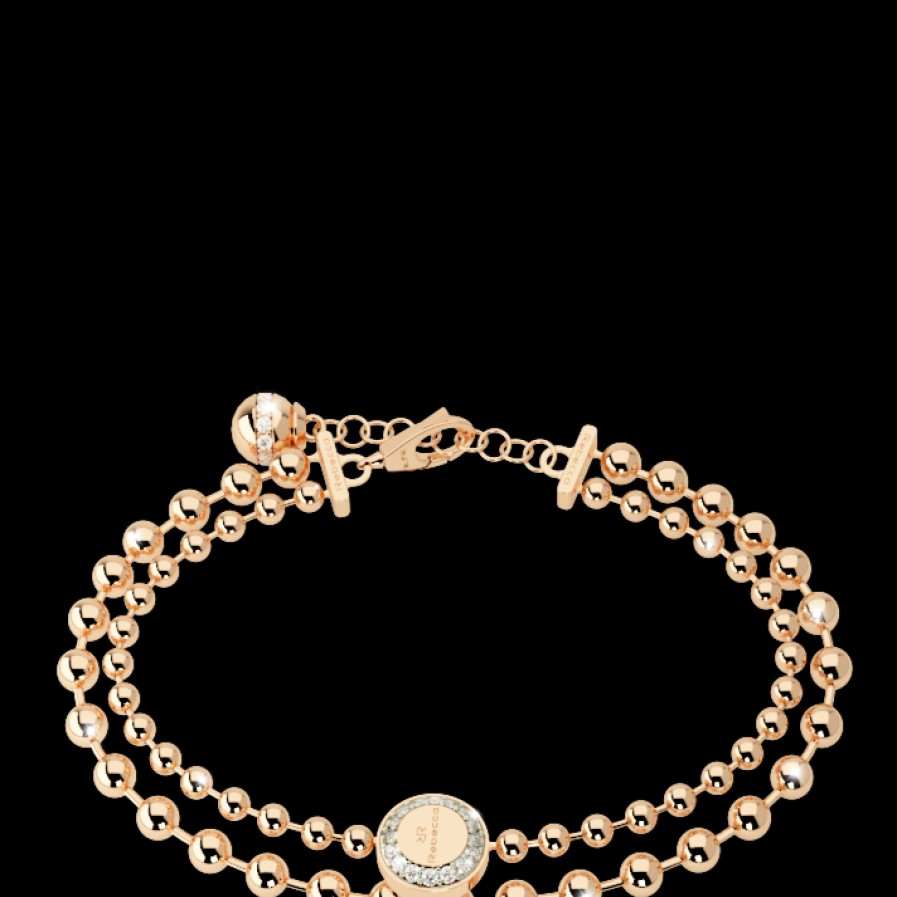 Rebecca Rebecca Gold Hollywood Double Bracelet Online