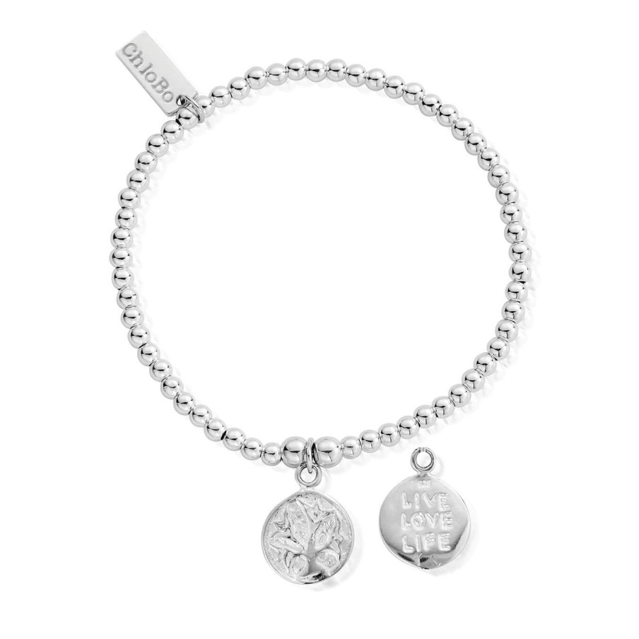 Chlobo Chlobo Charm Live Love Life Bracelet New