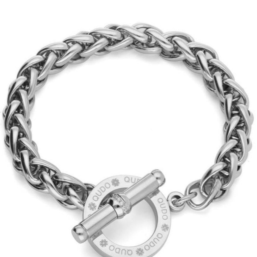 Qudo Qudo Cento Bracelet - Silver New