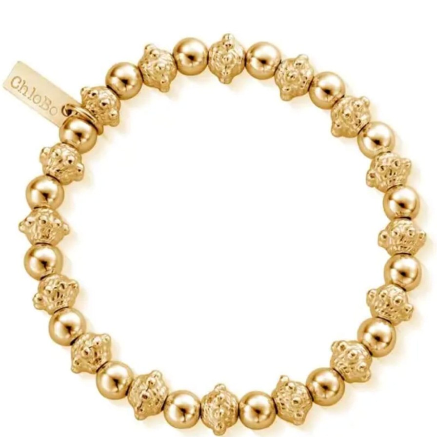 ChloBo Chlobo Fearless Bracelet - Gold Online