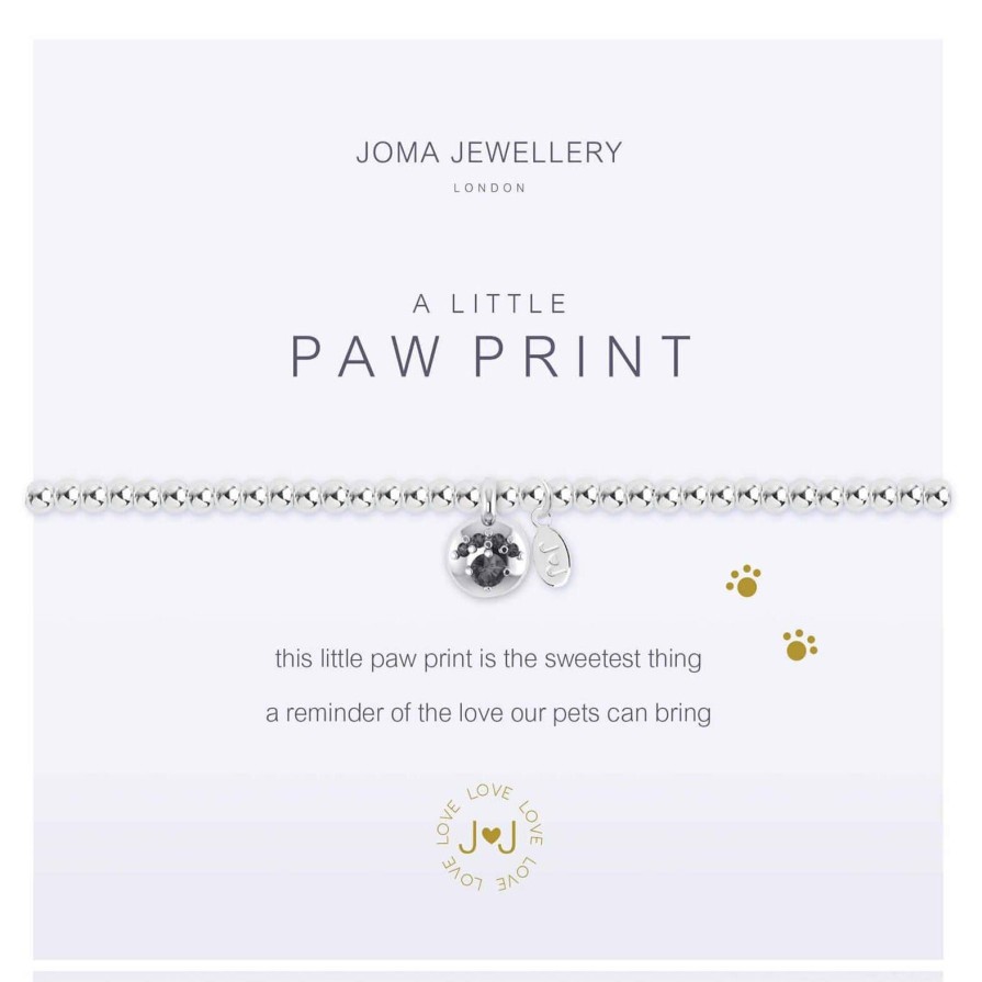 Joma Joma Paw Print Bracelet Hot