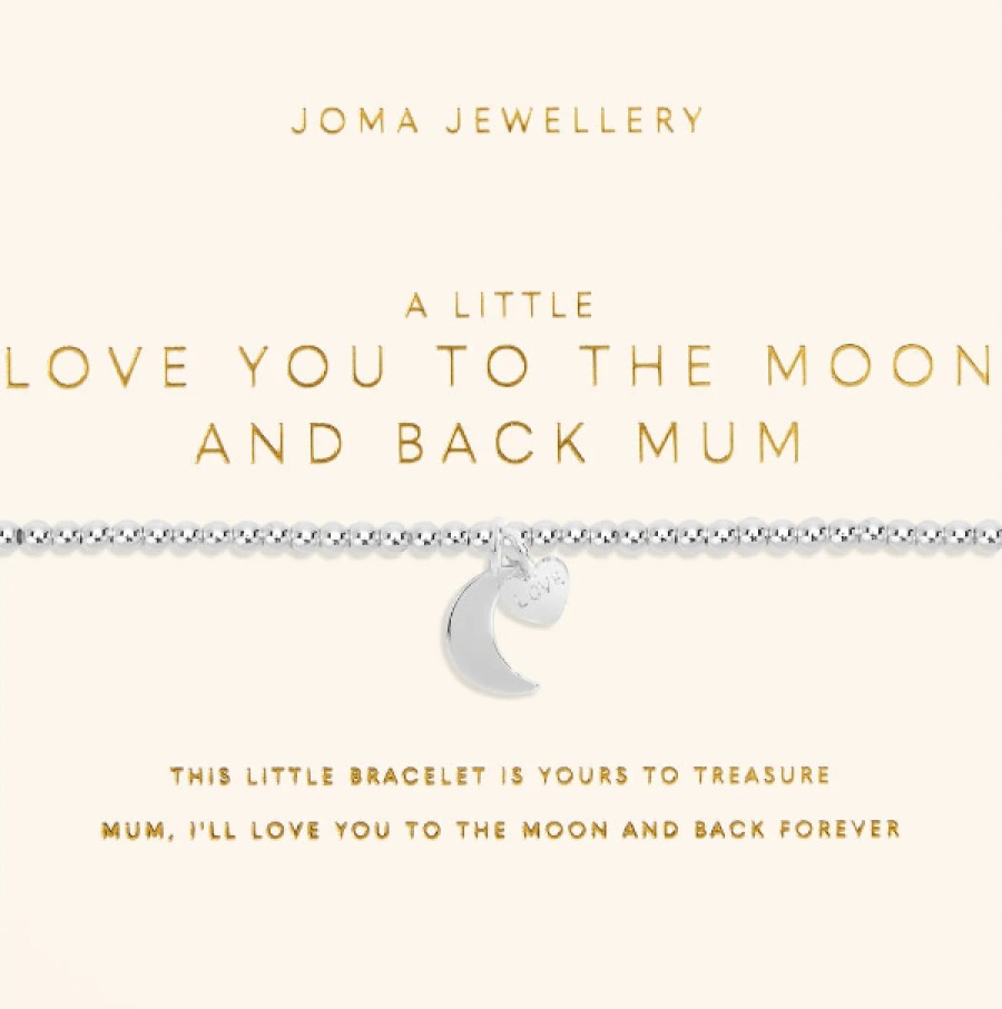 Joma Joma Love You To The Moon & Back Mum Bracelet New