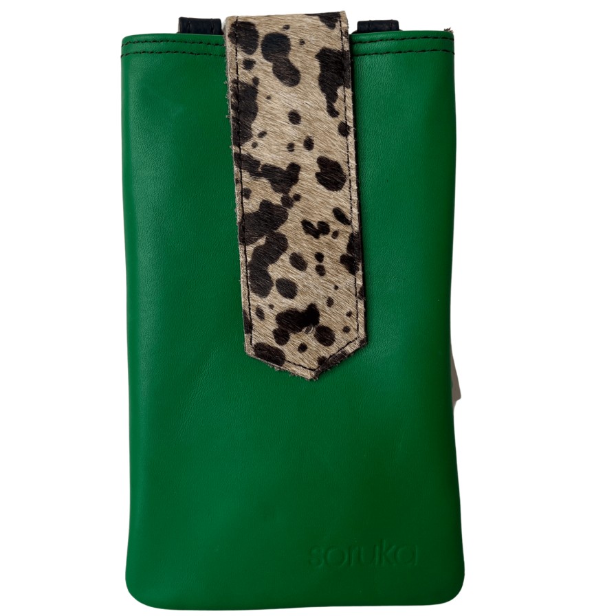 Soruka Soruka Zoe Phone Cover/ Crossbody Bag - Green New