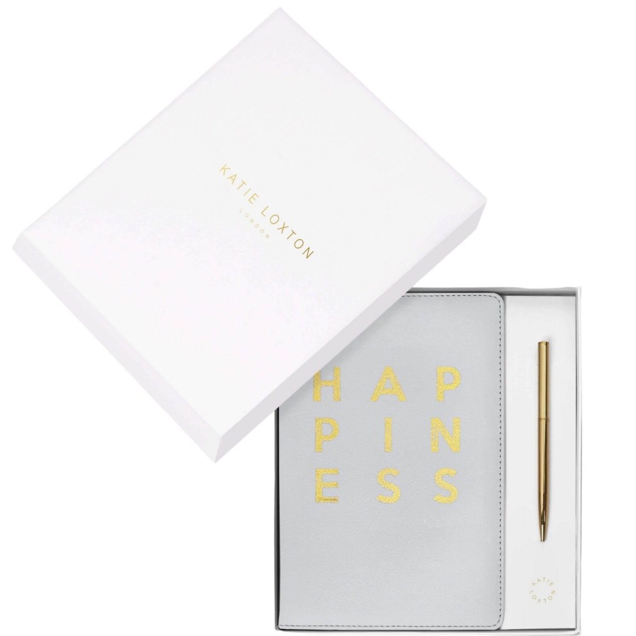 Katie Loxton Katie Loxton Notebook & Pen Set - Happiness Hot