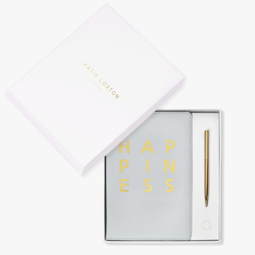 Katie Loxton Katie Loxton Notebook & Pen Set - Happiness Hot