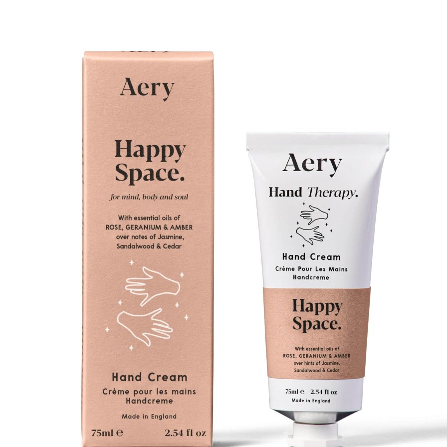 Aery Aery Happy Space Hand Cream - Rose Geranium & Amber Best