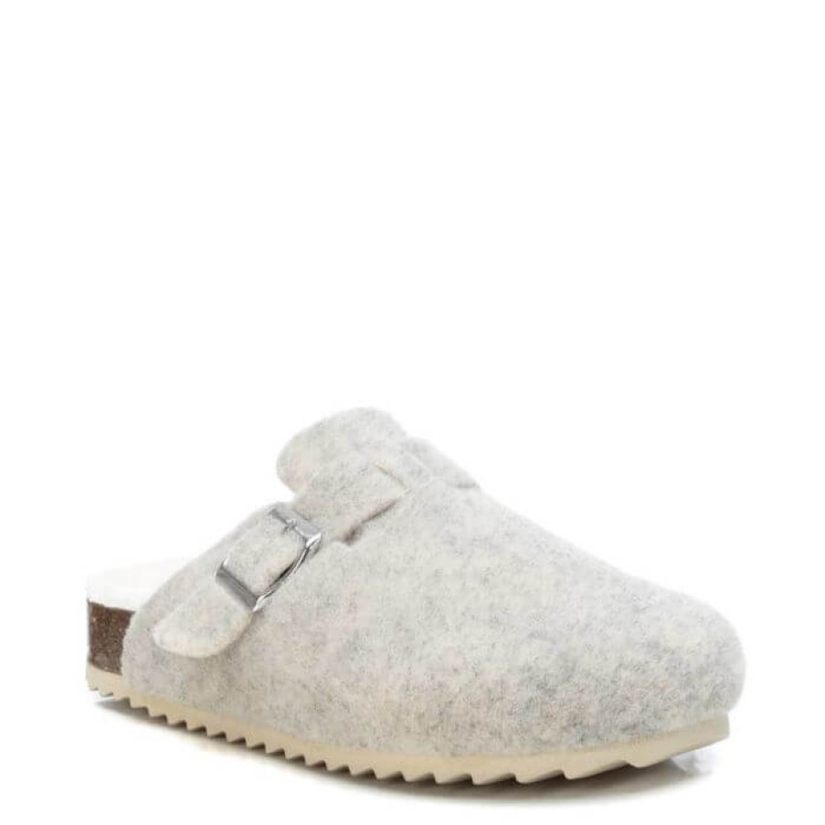 XTI Xti Mule Slippers - Grey Online