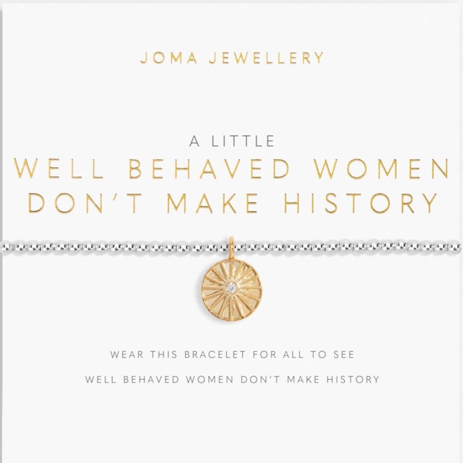 Joma Joma Well Behaved Women Don'T Make History Bracelet Online