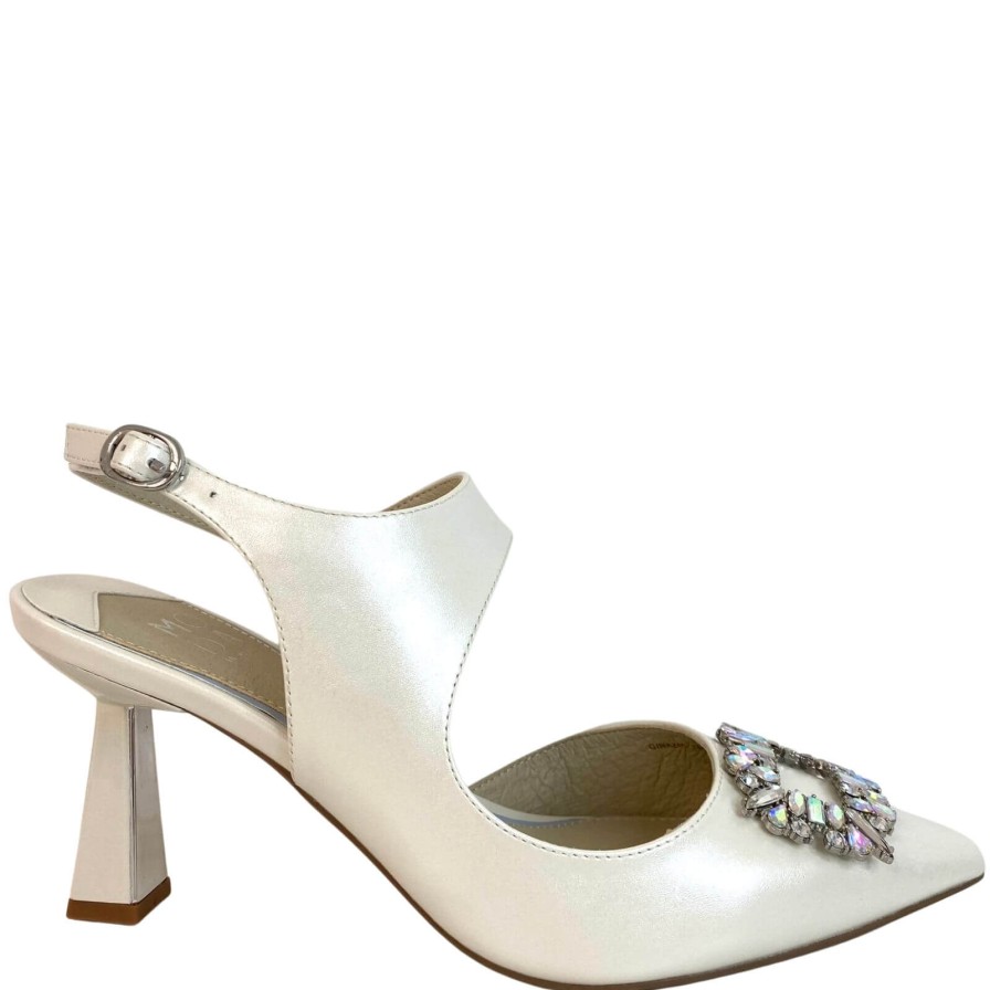 Moda In Pelle Moda In Pelle Ginazia Ivory Shoes Wholesale