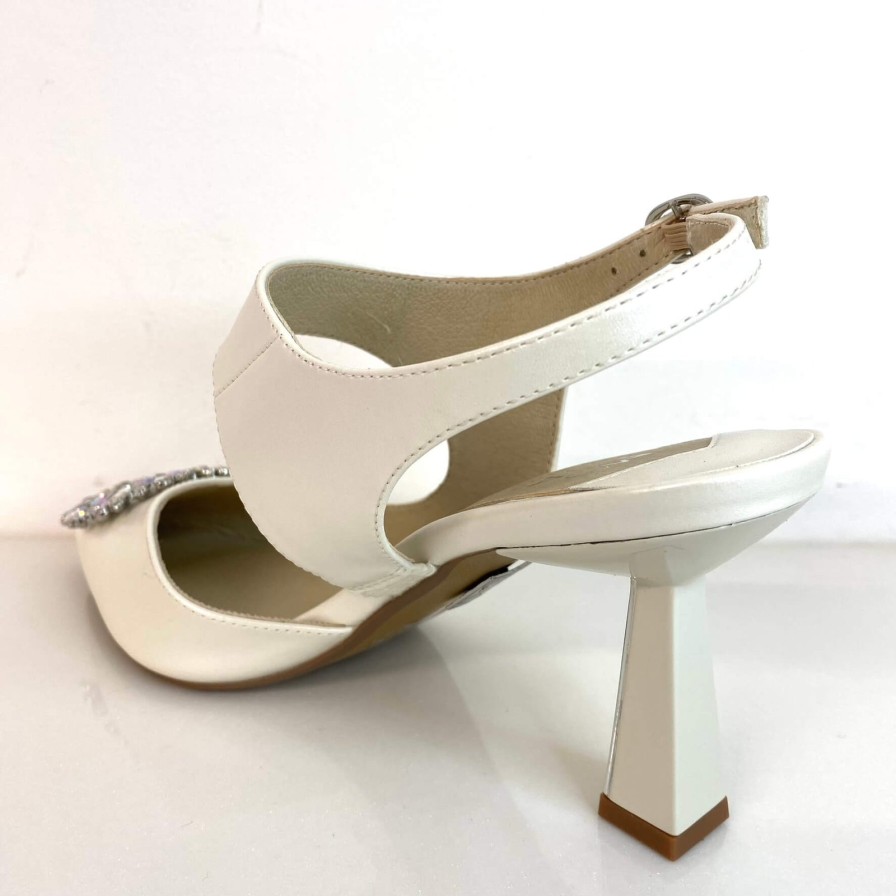 Moda In Pelle Moda In Pelle Ginazia Ivory Shoes Wholesale