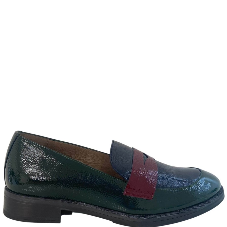 Wonders Wonders Colour Block Patent Loafers Best