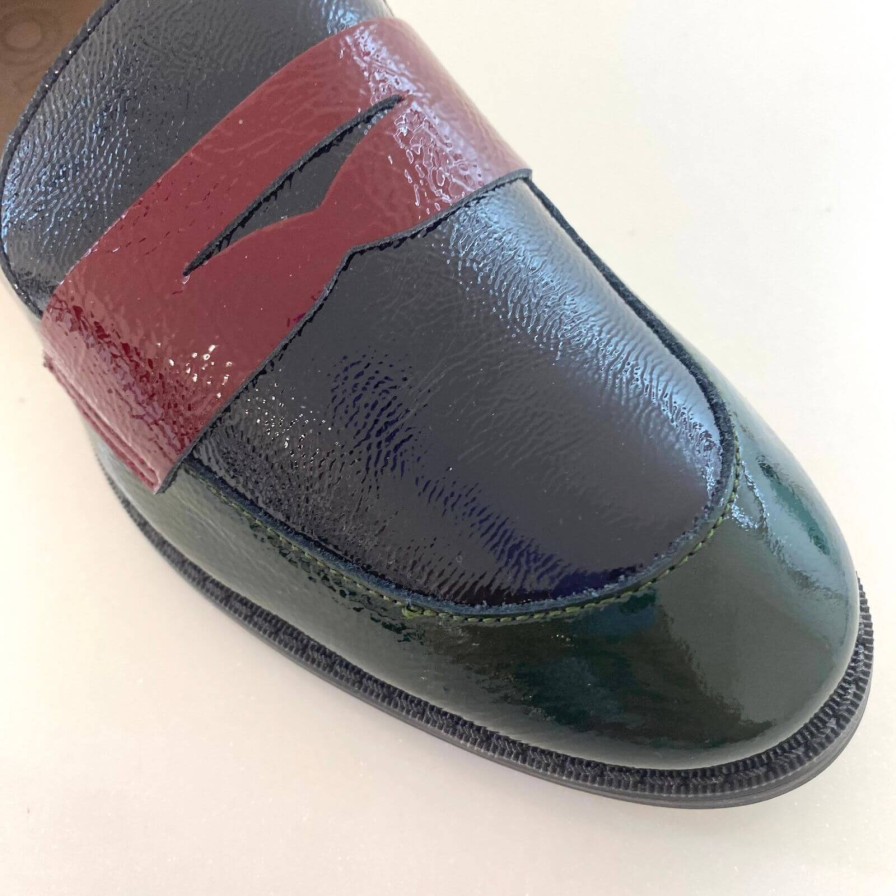 Wonders Wonders Colour Block Patent Loafers Best