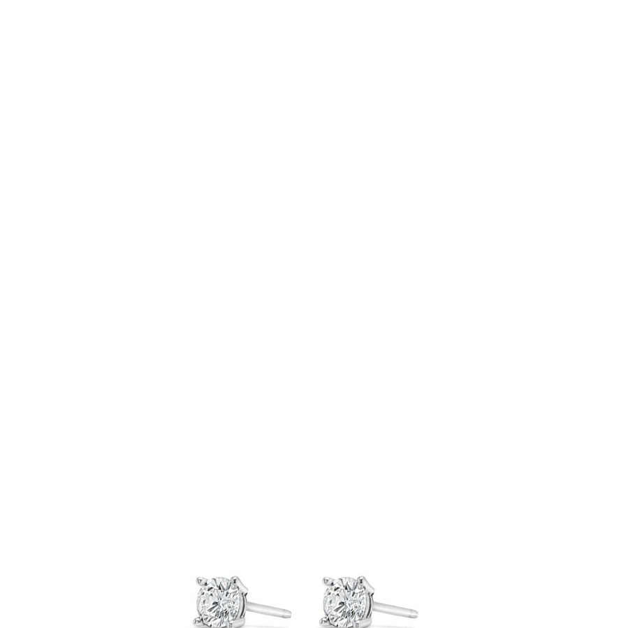 Absolute - Kids Absolute Kids Sterling Silver Tiny Crystal Stud Earrings Hot