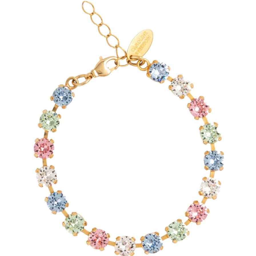 Caroline Svedbom Caroline Svedbom Gold Nicola Bracelet - Floral Combo Clearance