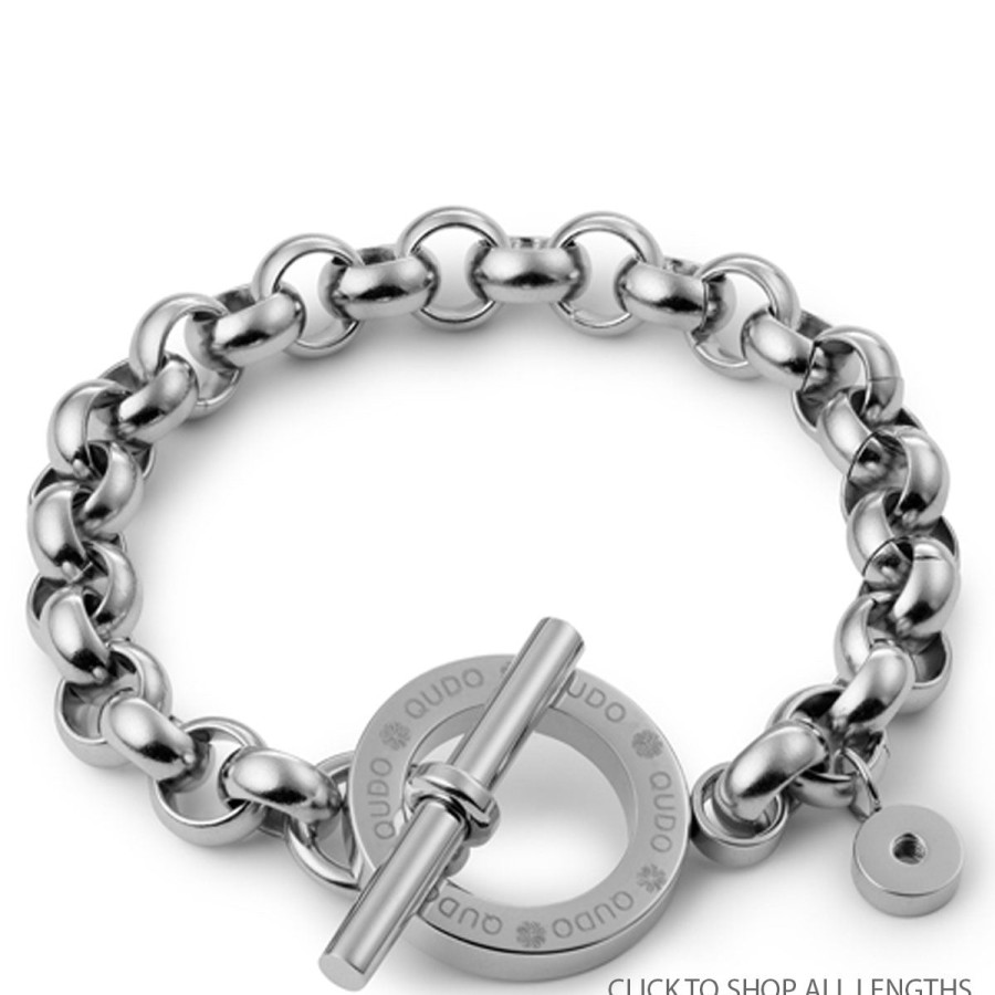 Qudo Qudo Ceccano Silver Bracelet Wholesale