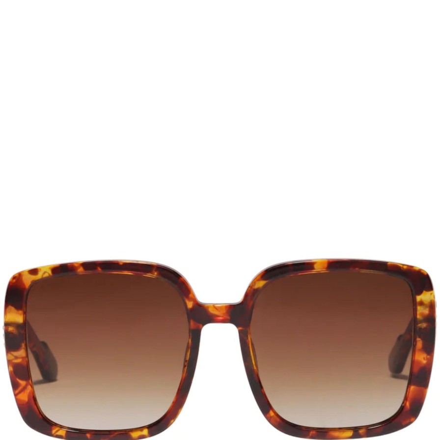 Pilgrim Pilgrim Aliet Sunglasses - Brown/Gold Hot