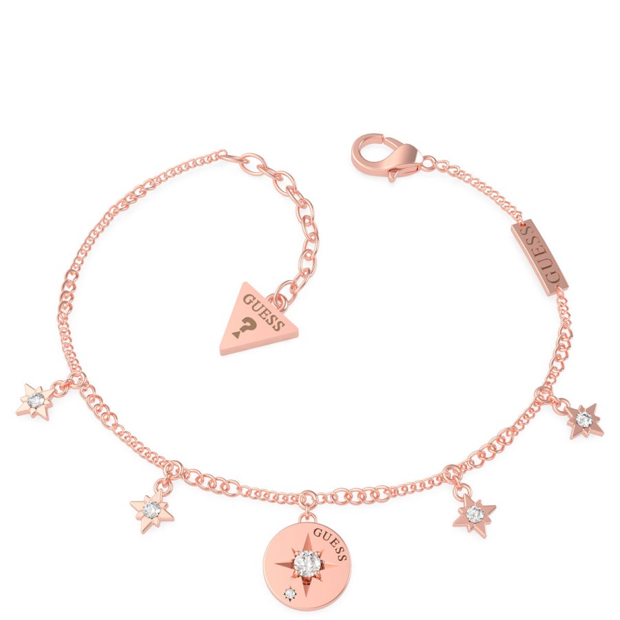 Guess Guess Wanderlust Rose Gold Bracelet Clearance