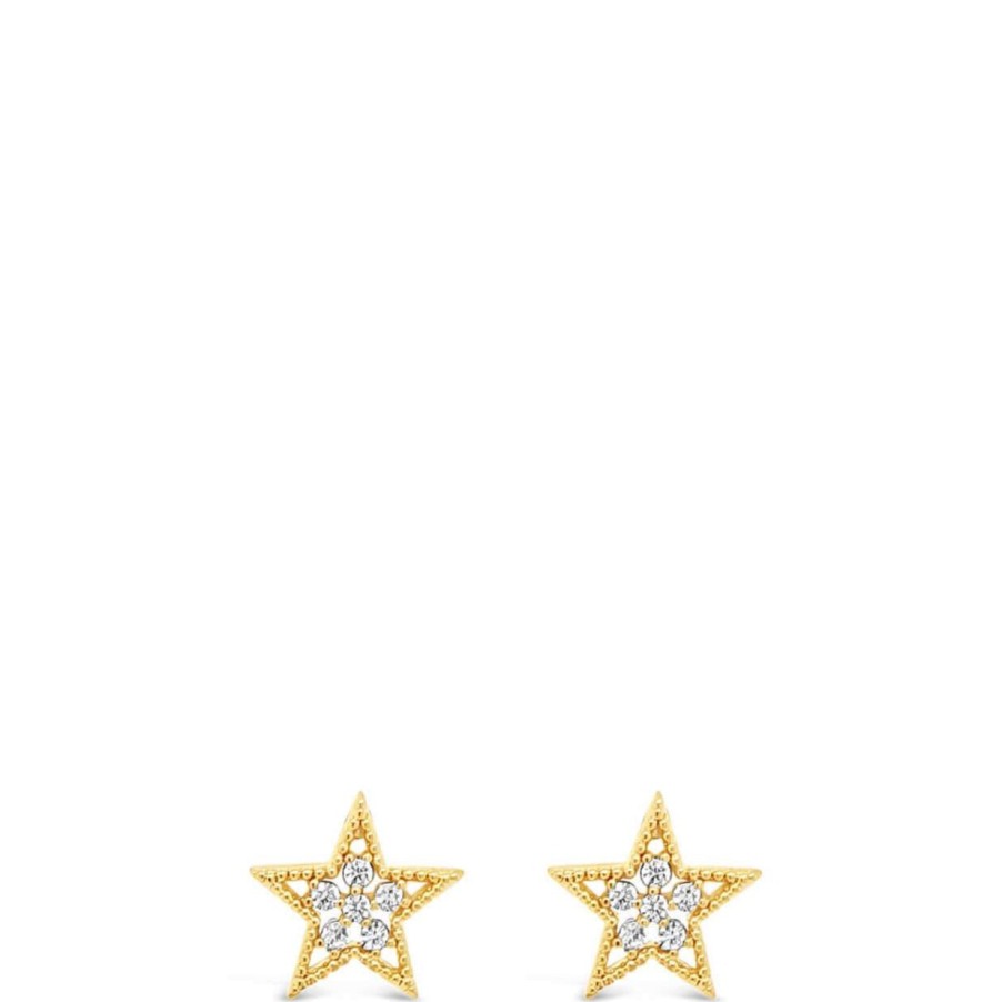 Absolute Absolute Gold Small Star Stud Earrings Best