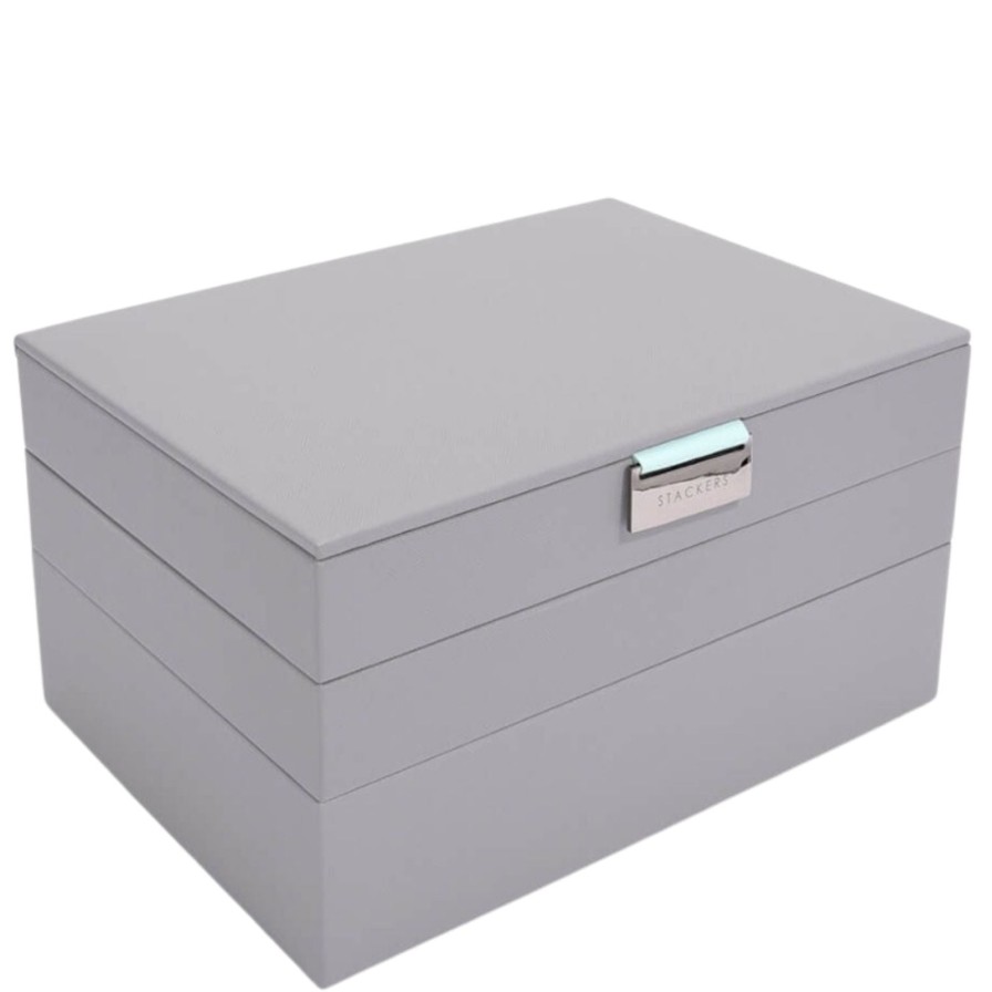 Stackers Stackers Classic Jewellery Box (Set) - Dove Grey Mint Online