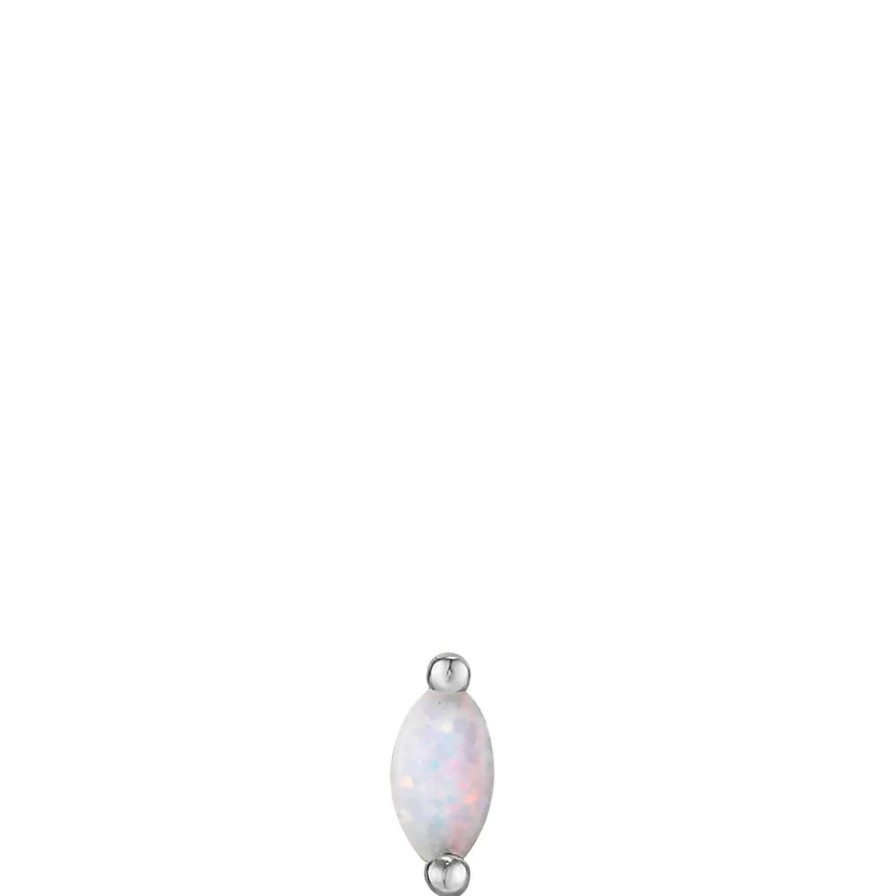 Ania Haie Ania Haie Silver Kyoto Opal Marquise Single Earring Wholesale