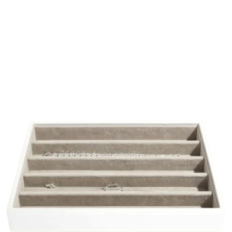 Stackers Stackers Classic Jewellery Box (5 Section Layer) - White Online