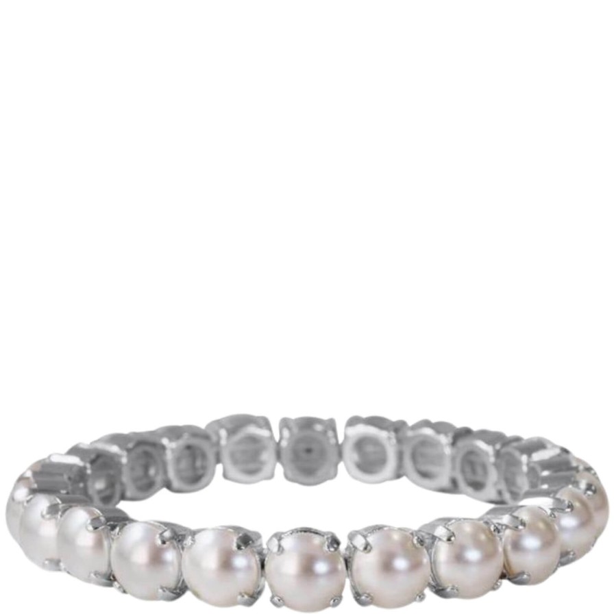 Caroline Svedbom Caroline Svedbom Silver Gia Bracelet - Pearl Best