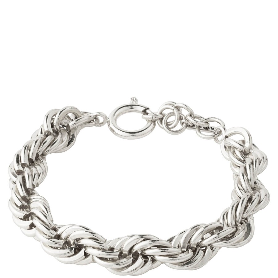 Pilgrim Pilgrim Horizon Twisted Bracelet - Silver Wholesale