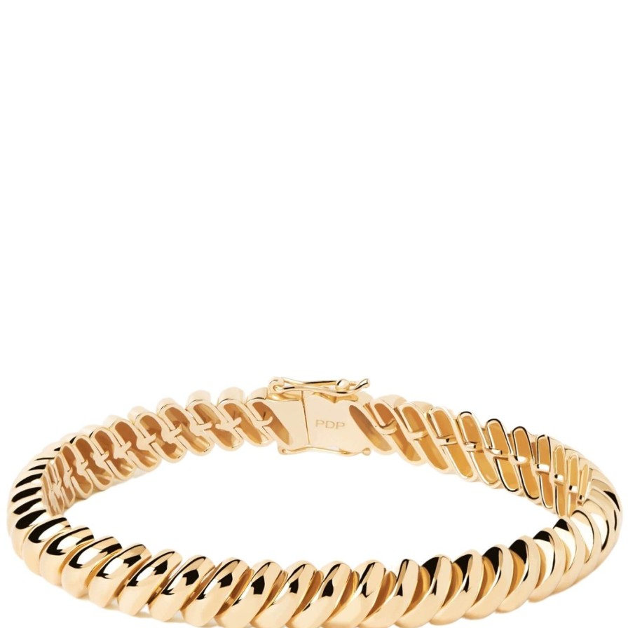 PDPAOLA Pdpaola Gold Gaia Bracelet Best