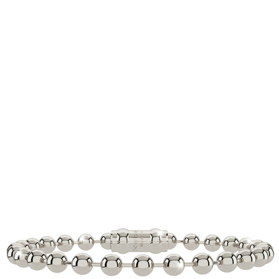 Rebecca My World Rebecca My World Thick Ball Silver Bracelet - Magnetic Catch Hot