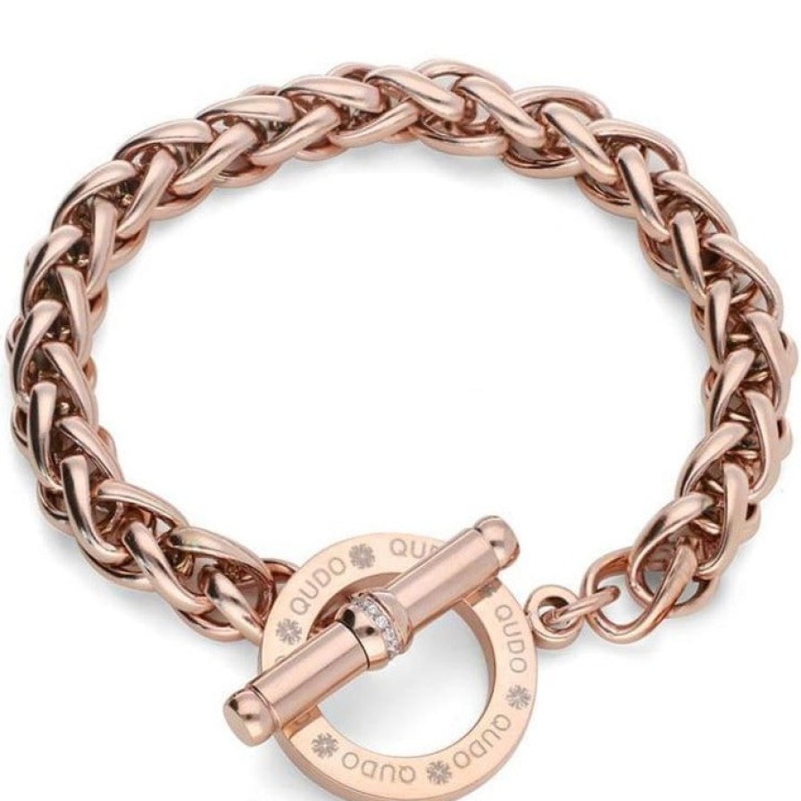 Qudo Qudo Cento Bracelet - Rose Gold Wholesale