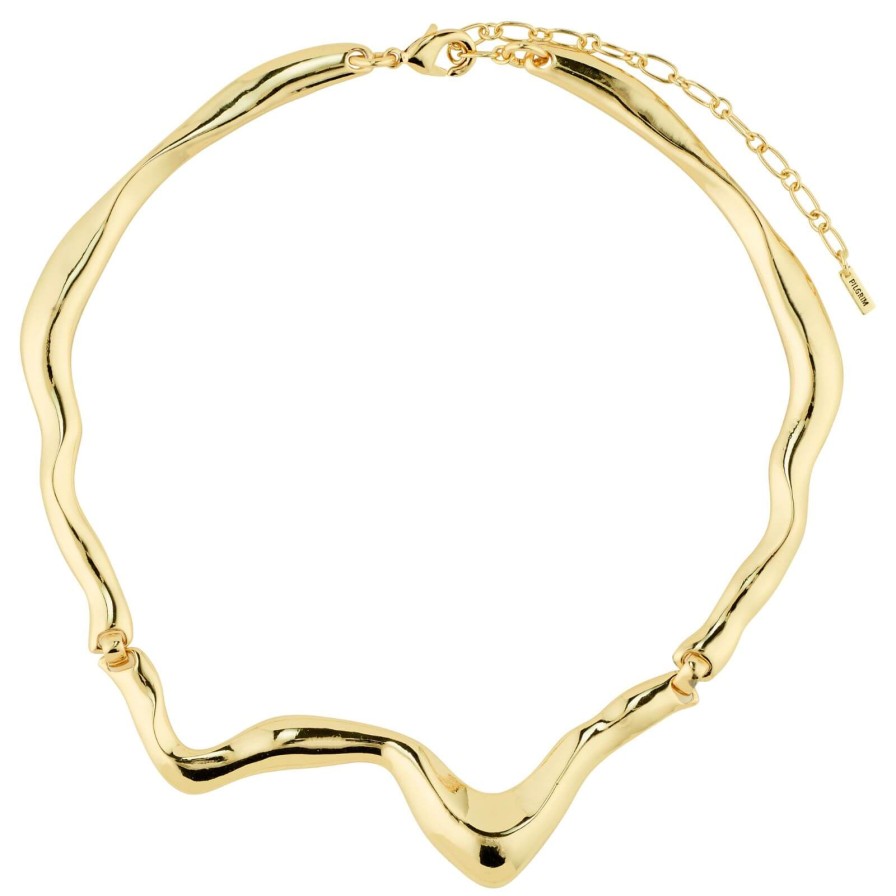 Pilgrim Pilgrim Moon Gold Collar Necklace Online