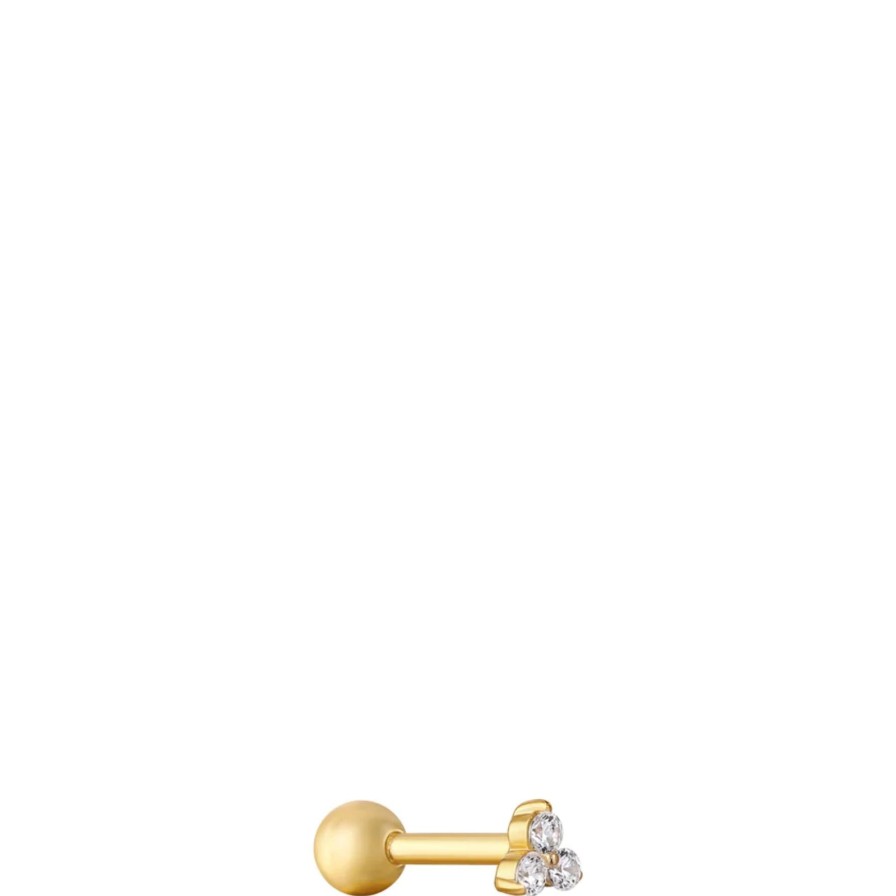 Ania Haie Ania Haie Gold Trio Sparkle Single Earring Best