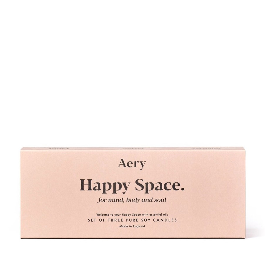 Aery Aery Happy Space Aromatherapy Gift Set - Rose Geranium & Amber New